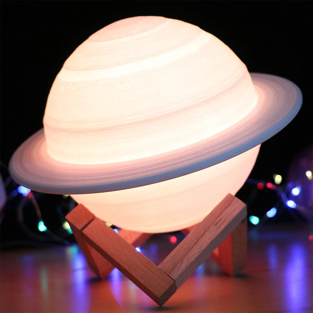 HomePlanet™ 3D Print Saturn Lamp™ 