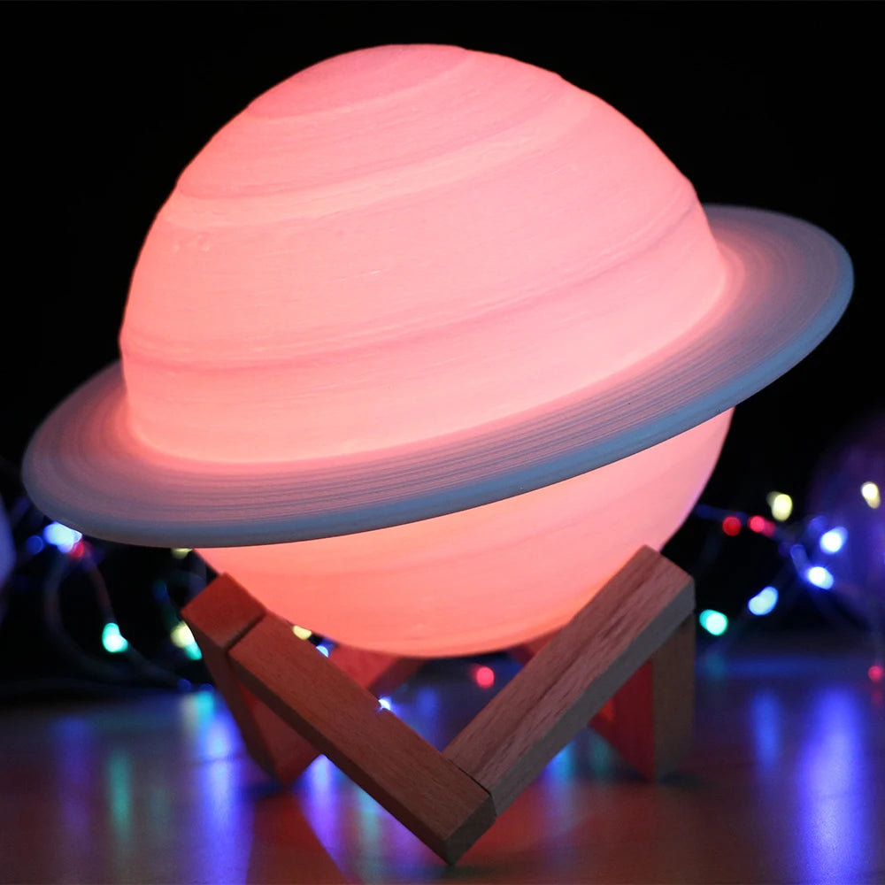 HomePlanet™ 3D Print Saturn Lamp™ 